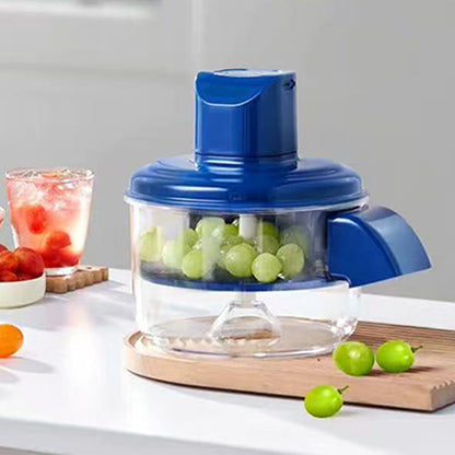 🍇Peladora Automática Inalámbrica de Frutas y Verduras | 5 Cuchillas + Funcionamiento de un Solo Toque + Ideal para Uvas y Ajos✨