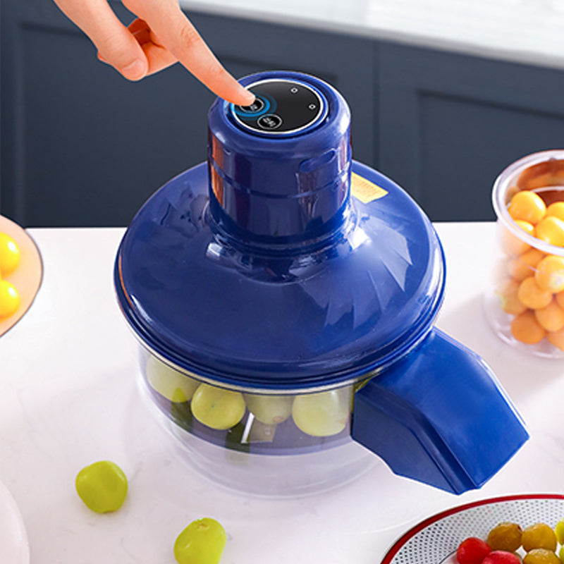 🍇Peladora Automática Inalámbrica de Frutas y Verduras | 5 Cuchillas + Funcionamiento de un Solo Toque + Ideal para Uvas y Ajos✨