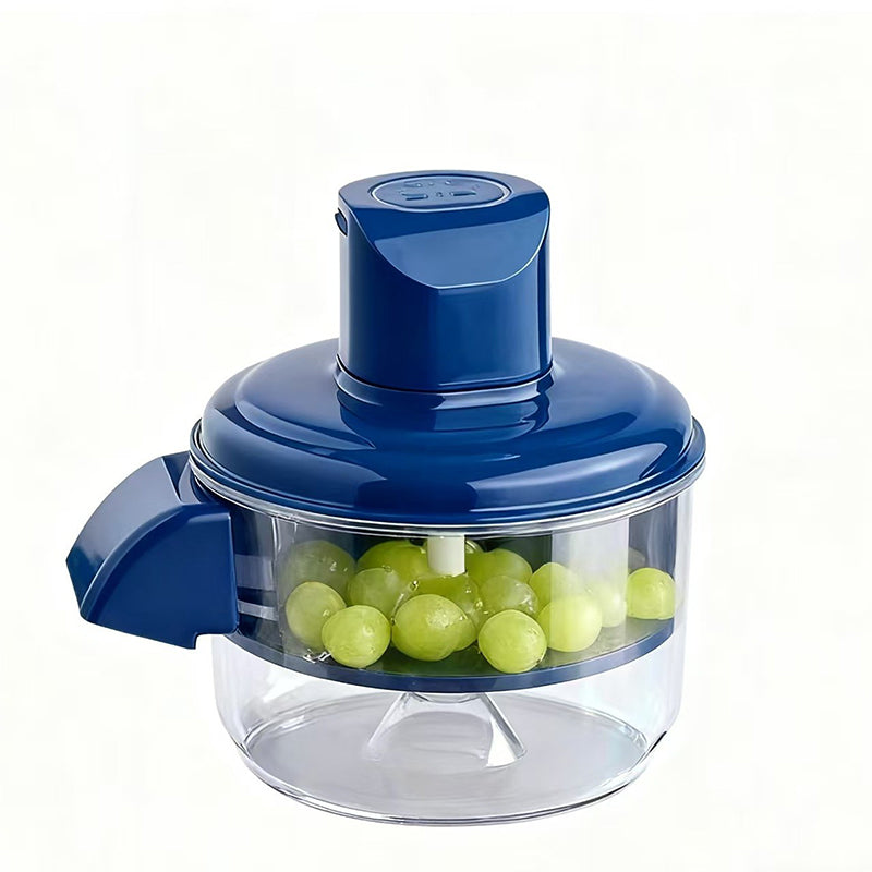 🍇Peladora Automática Inalámbrica de Frutas y Verduras | 5 Cuchillas + Funcionamiento de un Solo Toque + Ideal para Uvas y Ajos✨