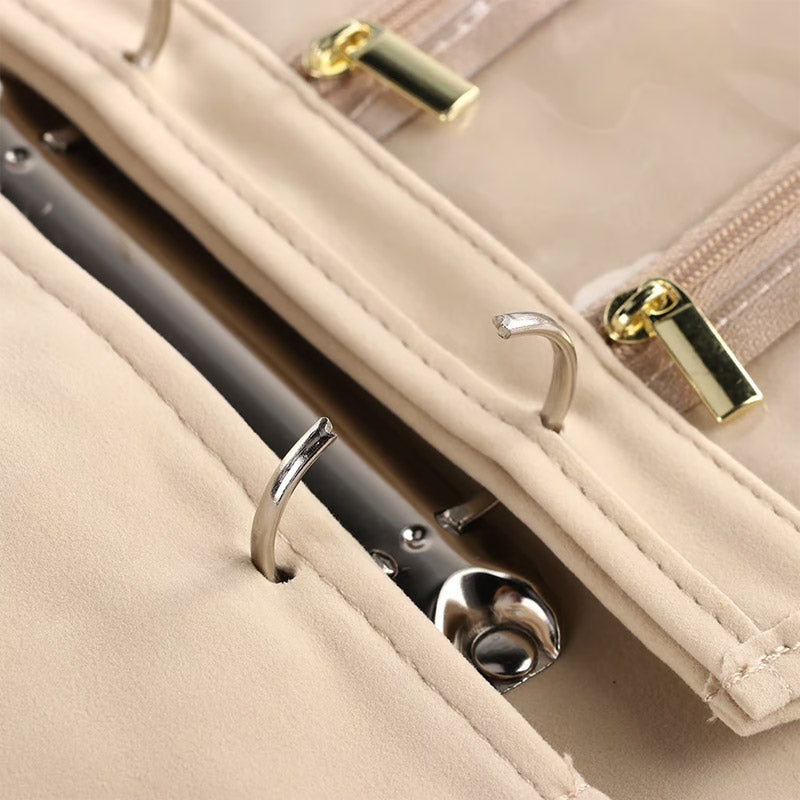 🎒 50% DE DESCONTO – Bolsa Elegante para Armazenar Joias | Xadrez, portátil & organizadora