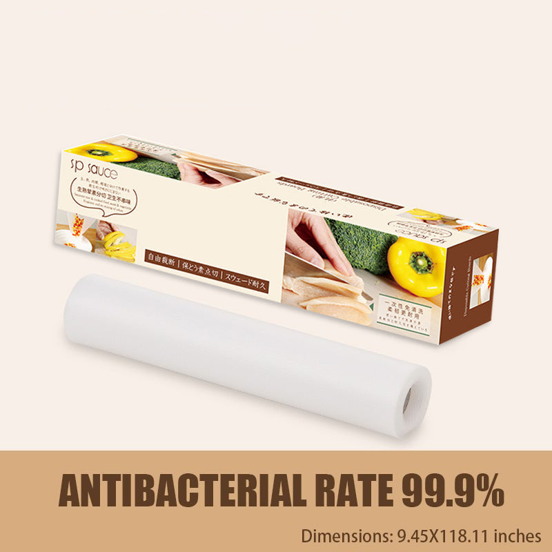 🧴 50% DE DESCONTO – Tapete Descartável Antiderrapante para Tábua de Corte | Antibacteriano, higiênico & prático