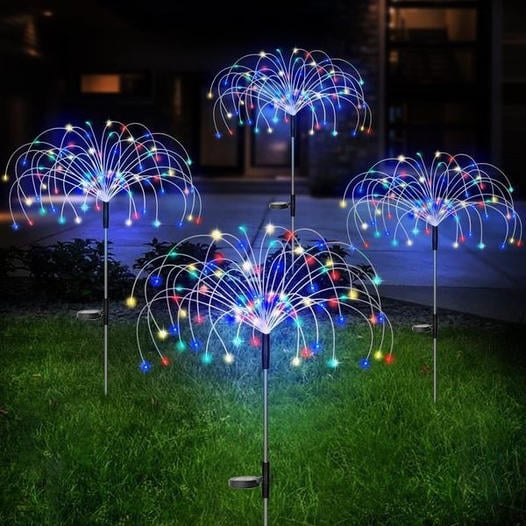 🔥💡 50% DE DESCONTO – Luz Solar de Jardim à Prova d'Água | 7 Cores & Sensor Crepuscular Automático – Cria Atmosfera Mágica no Jardim 🌟🌳