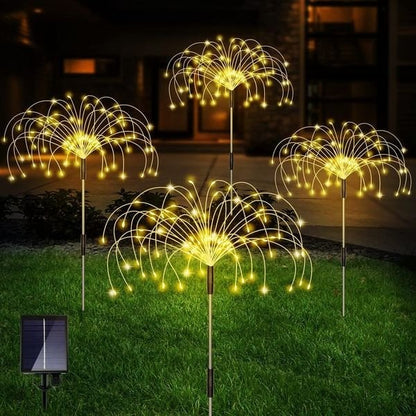 🔥💡 50% DE DESCONTO – Luz Solar de Jardim à Prova d'Água | 7 Cores & Sensor Crepuscular Automático – Cria Atmosfera Mágica no Jardim 🌟🌳