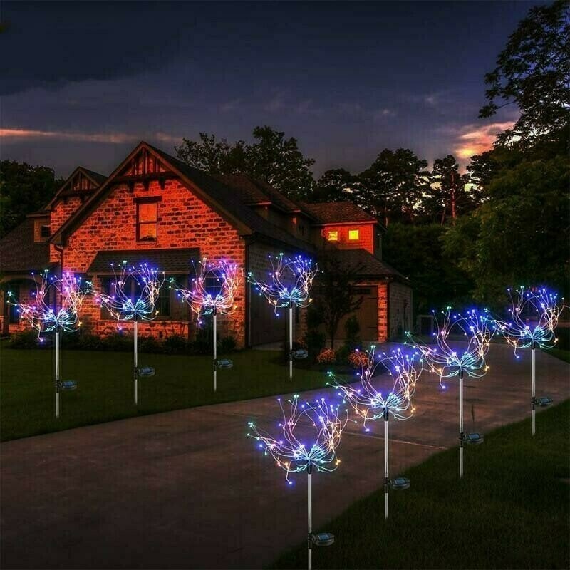 🔥💡 50% DE DESCONTO – Luz Solar de Jardim à Prova d'Água | 7 Cores & Sensor Crepuscular Automático – Cria Atmosfera Mágica no Jardim 🌟🌳