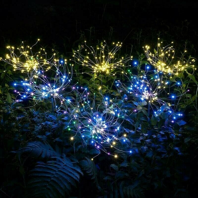 🔥💡 50% DE DESCONTO – Luz Solar de Jardim à Prova d'Água | 7 Cores & Sensor Crepuscular Automático – Cria Atmosfera Mágica no Jardim 🌟🌳