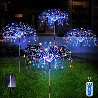 🔥💡 50% DE DESCONTO – Luz Solar de Jardim à Prova d'Água | 7 Cores & Sensor Crepuscular Automático – Cria Atmosfera Mágica no Jardim 🌟🌳