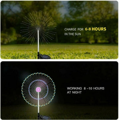 🔥💡 50% DE DESCONTO – Luz Solar de Jardim à Prova d'Água | 7 Cores & Sensor Crepuscular Automático – Cria Atmosfera Mágica no Jardim 🌟🌳