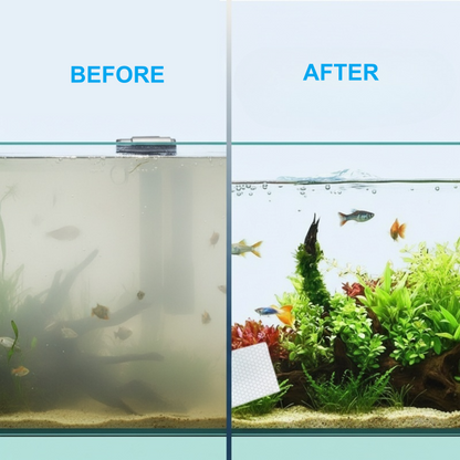 🐠 50% DE DESCONTO – Compre 1 Leve 1 Grátis ✨ Pastilhas Clarificantes para Aquário | Água cristalina em 24h, remove odores e impurezas, seguro para peixes e plantas 🌿🔮