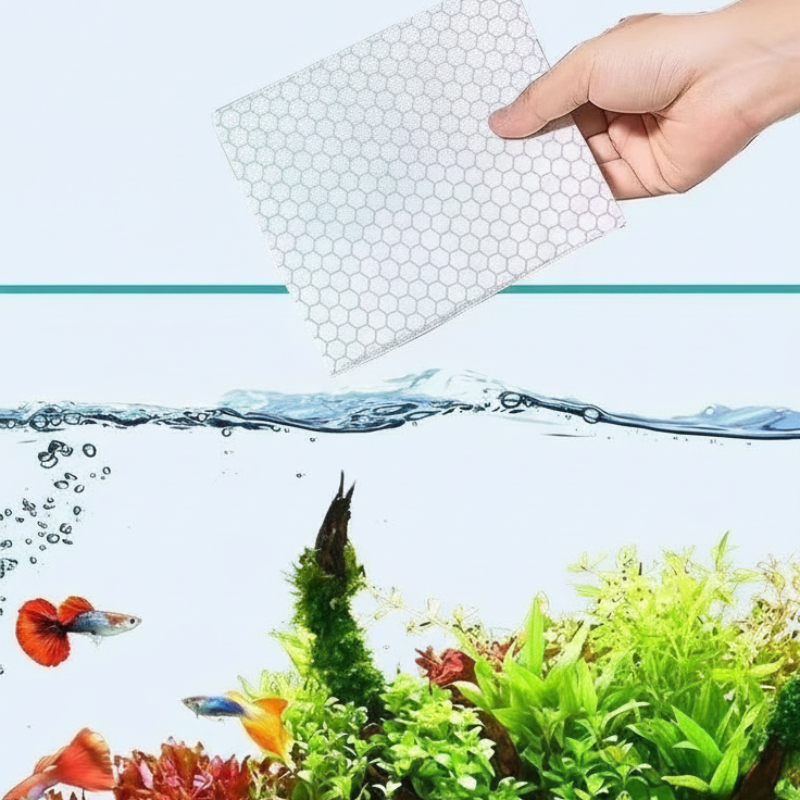 🐠 50% DE DESCONTO – Compre 1 Leve 1 Grátis ✨ Pastilhas Clarificantes para Aquário | Água cristalina em 24h, remove odores e impurezas, seguro para peixes e plantas 🌿🔮