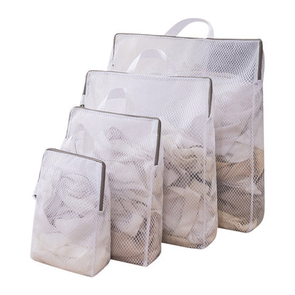 🧺 50% DE DESCONTO – Saco de Roupa em Tela com Alça Portátil | Protege roupas, organiza & prática para viagem