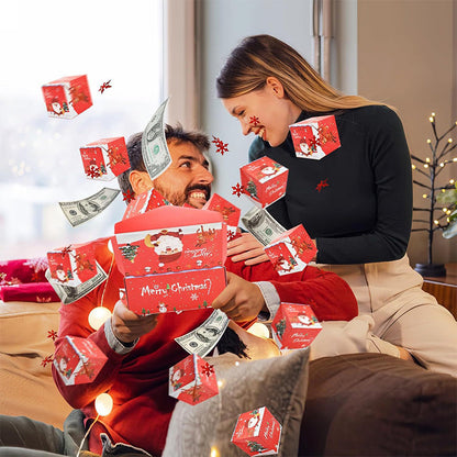 🔥 50% DE DESCONTO – Caixa Presente Surpresa com Dinheiro em Pop-Up | Ideal para formaturas, explosiva, divertida & emocionante 🎓🎁