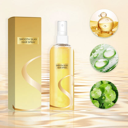 🔥 50% DE DESCONTO – Spray Leave-In de Óleo para Cabelo | Brilho duradouro, controle do frizz & cabelos macios e saudáveis 💖✨