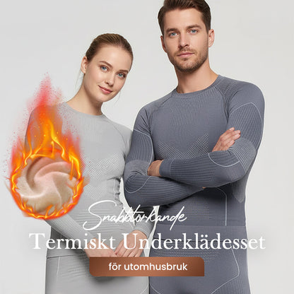 Schnelltrocknendes Thermounterwäsche-Set für den Außenbereich