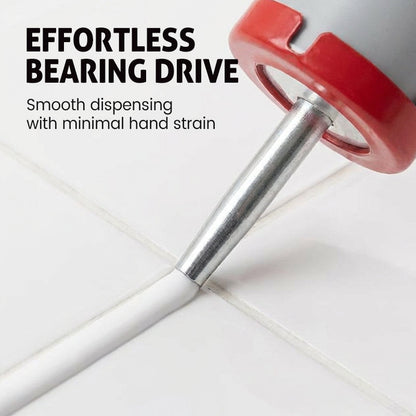 ⌛2026 Heißer Verkauf 50% Rabatt🔥Vorteilspaket: Dichtungsmasse-Kartuschenpistole mit drehbarem Zylinder + Dichtungsmasse-Schaber