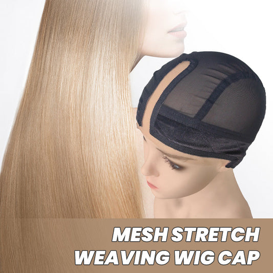 4*5 Zoll U-Profil-Stretchgewebe-Perückenkappe