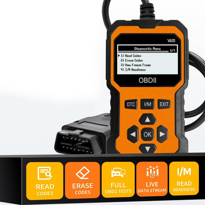 🔧 50% DE DESCONTO – Scanner OBD2 Profissional | Diagnóstico completo, limpa códigos com 1 clique & multilingual 📊