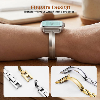 ✨🔥Pulseira fina em aço inoxidável para relógio⌚