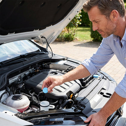 Konzentrierte Scheibenwaschmittel-Brausetabletten