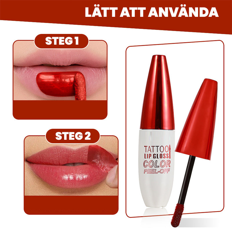 💋 50% DE DESCONTO – Brilho Labial Removível à Prova d'Água | Longa duração, pigmentação intensa & confortáve