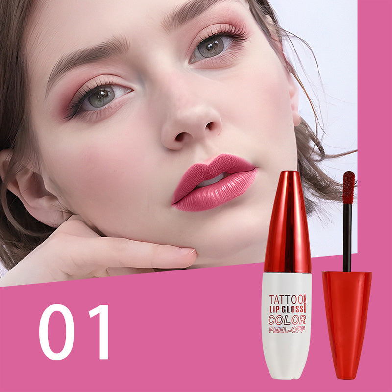 💋 50% DE DESCONTO – Brilho Labial Removível à Prova d'Água | Longa duração, pigmentação intensa & confortáve
