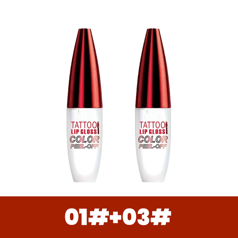 💋 50% DE DESCONTO – Brilho Labial Removível à Prova d'Água | Longa duração, pigmentação intensa & confortáve