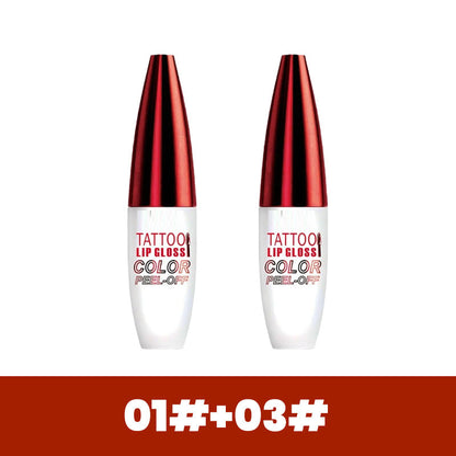 💋 50% DE DESCONTO – Brilho Labial Removível à Prova d'Água | Longa duração, pigmentação intensa & confortáve