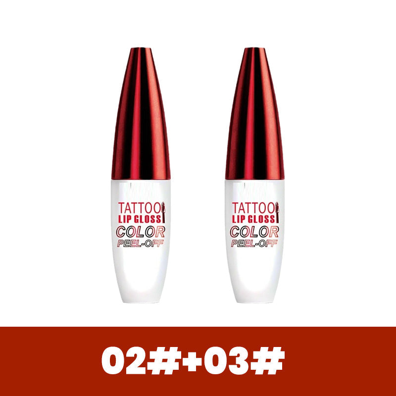 💋 50% DE DESCONTO – Brilho Labial Removível à Prova d'Água | Longa duração, pigmentação intensa & confortáve