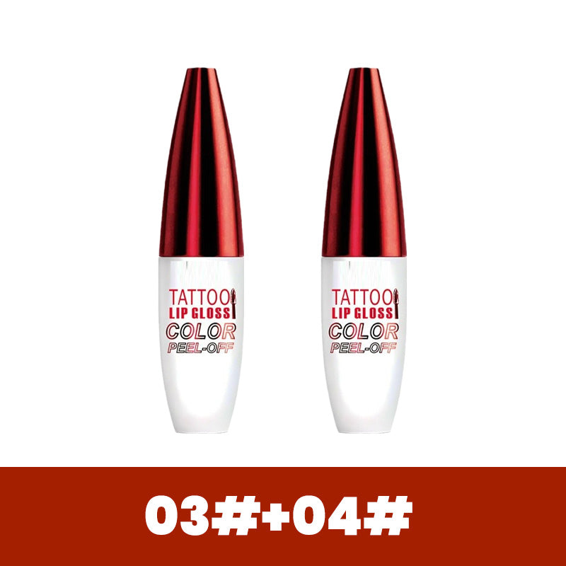 💋 50% DE DESCONTO – Brilho Labial Removível à Prova d'Água | Longa duração, pigmentação intensa & confortáve