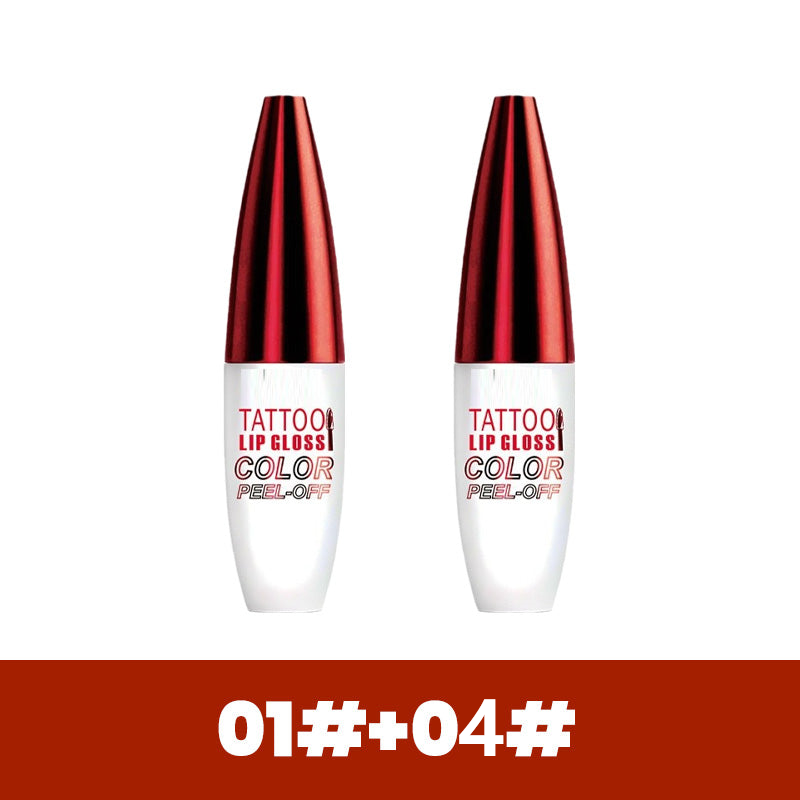 💋 50% DE DESCONTO – Brilho Labial Removível à Prova d'Água | Longa duração, pigmentação intensa & confortáve