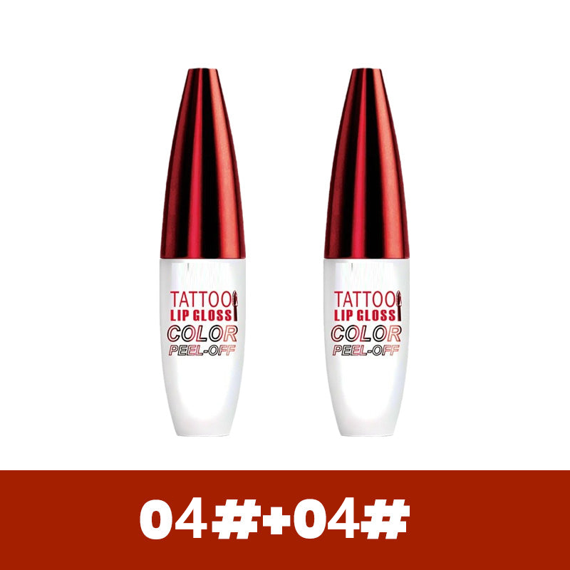 💋 50% DE DESCONTO – Brilho Labial Removível à Prova d'Água | Longa duração, pigmentação intensa & confortáve
