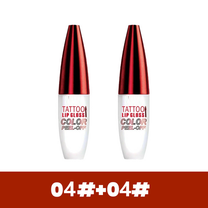 💋 50% DE DESCONTO – Brilho Labial Removível à Prova d'Água | Longa duração, pigmentação intensa & confortáve