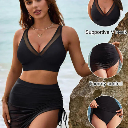 🏝️💖ÚLTIMO DIA DE VENDAS 50% DE DESCONTO💖👙 Maiô modelador com controle da barriga em renda