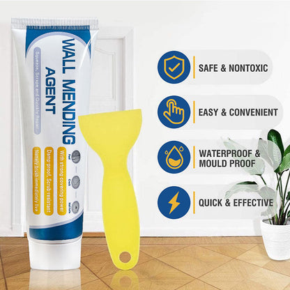 🧰 50% DE DESCONTO – Kit de Reparo para Parede de Gesso | Alta aderência, fácil uso & design completo