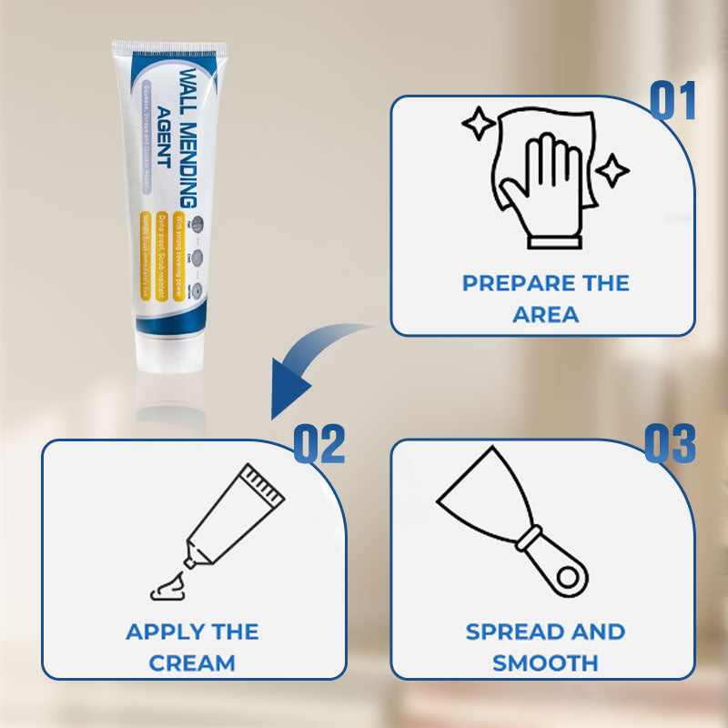 🧰 50% DE DESCONTO – Kit de Reparo para Parede de Gesso | Alta aderência, fácil uso & design completo