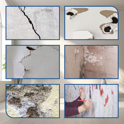🧰 50% DE DESCONTO – Kit de Reparo para Parede de Gesso | Alta aderência, fácil uso & design completo