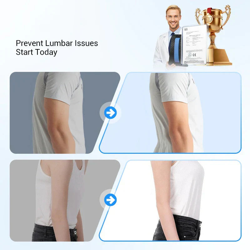 🔥 50% DE DESCONTO! 🏆🌿 Massageador Lombar com Terapia Magnética e Acupuntura Alivia a dor nas costas, relaxa os músculos e melhora a circulação 💆‍♂️✨ Ideal para uso em casa ou no escritório, bem-estar profundo todos os dias.