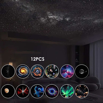 🔥50% DE DESCONTO!🔥Projetor de céu estrelado e luz noturna 2 em 1