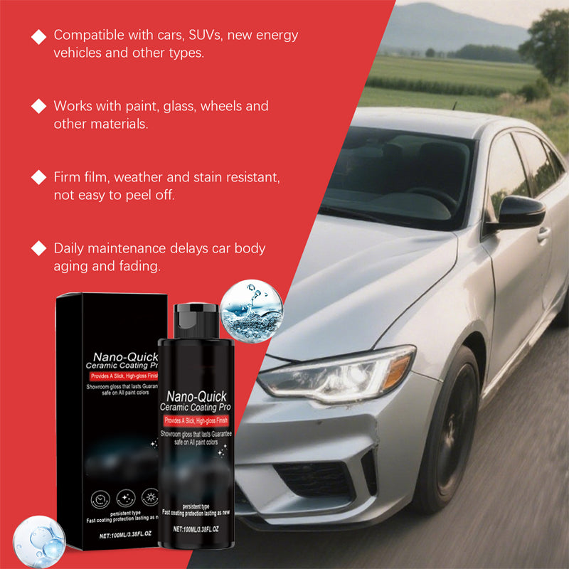 🔥 50% DE DESCONTO – Spray de Brilho Rápido Automotivo | Acabamento de alto brilho, proteção contra UV & ação instantânea sem resíduos