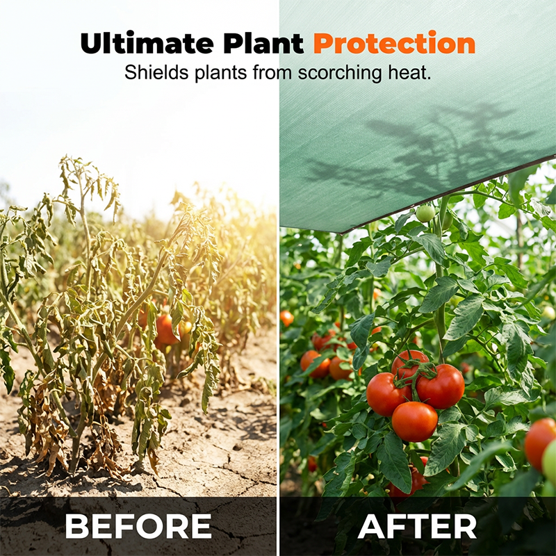 🌿 50% DE DESCONTO – Tela de Proteção Solar UV para Plantas | Resistente, protege do sol & ideal para exteriores