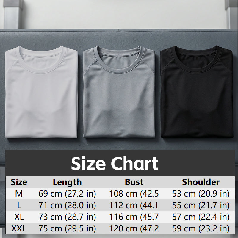 👕 50% DE DESCONTO – Camisola de Secagem Rápida para Homem | Performance, confortável & ideal para desporto 🔥