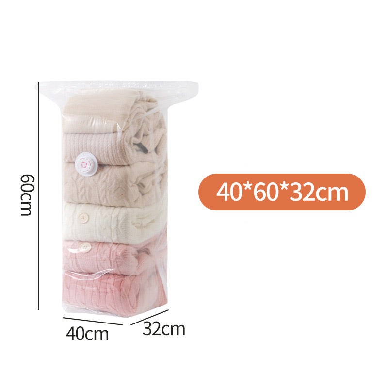 🧳 50% DE DESCONTO – Saco de Armazenamento a Vácuo Extra Grande | Compressão manual, economiza espaço & ideal para roupas e roupa de cama 🧺✨