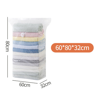 🧳 50% DE DESCONTO – Saco de Armazenamento a Vácuo Extra Grande | Compressão manual, economiza espaço & ideal para roupas e roupa de cama 🧺✨