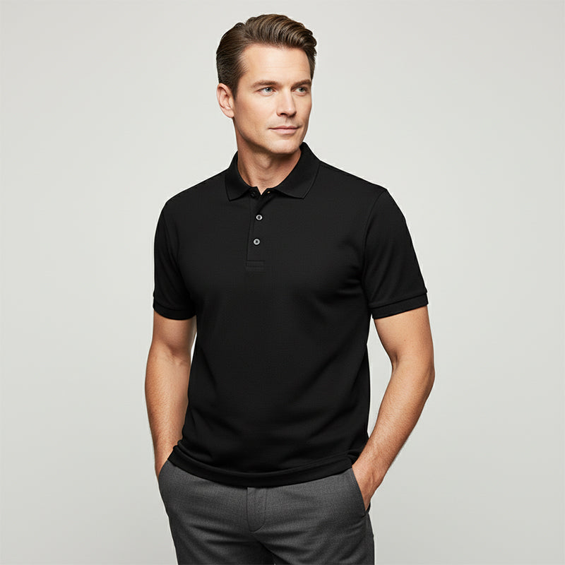 🔥 50% DE DESCONTO – Camiseta de Secagem Rápida para Homem | Corte com gola, leve & ideal para atividades ao ar livre 💎💫