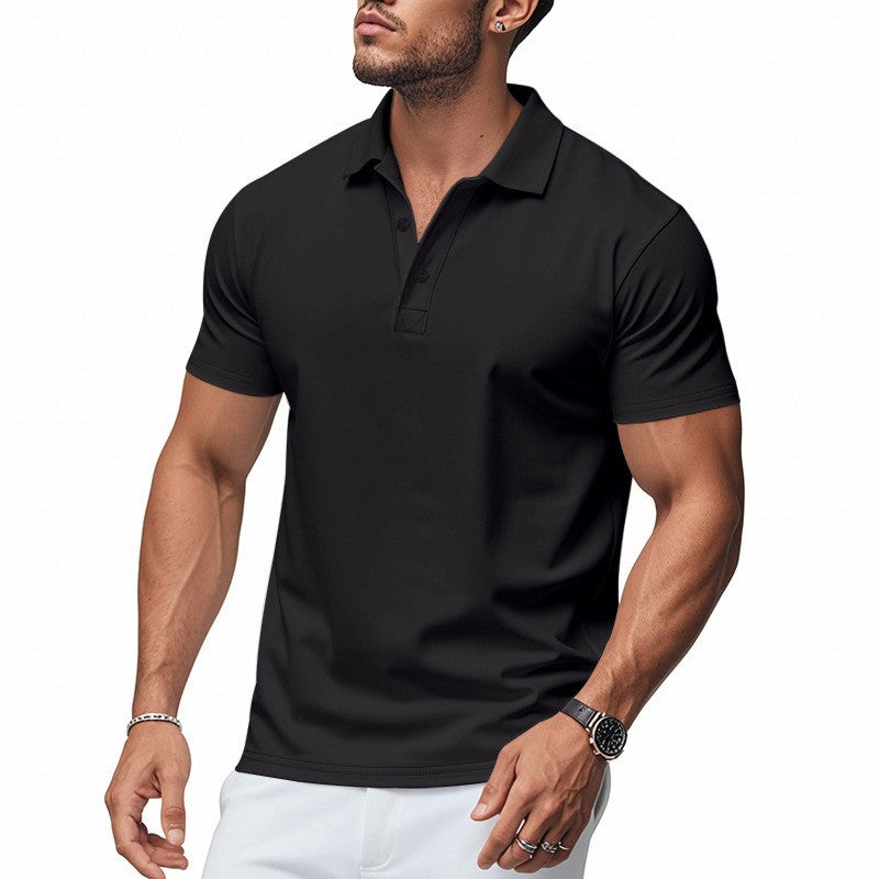 🔥 50% DE DESCONTO – Camiseta de Secagem Rápida para Homem | Corte com gola, leve & ideal para atividades ao ar livre 💎💫