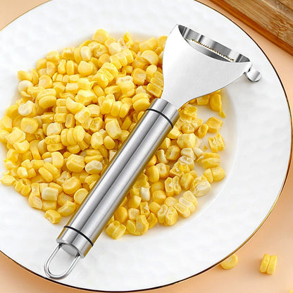 🌽 50% DE DESCONTO – Descascador de Milho Multifuncional | Remove grãos em segundos, prático & lâmina de aço inoxidável