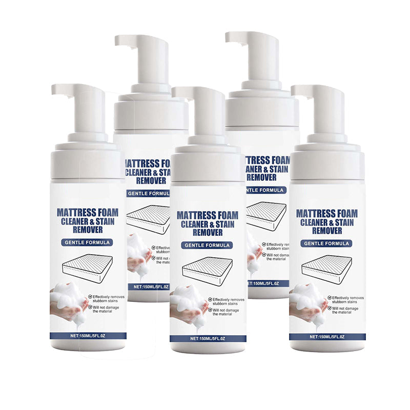 🛏️🧼 Multi-Surface Mattress Foam Cleaner – No-Rinse Stain Removal, Odor Elimination, and Antibacterial Protection✨✅