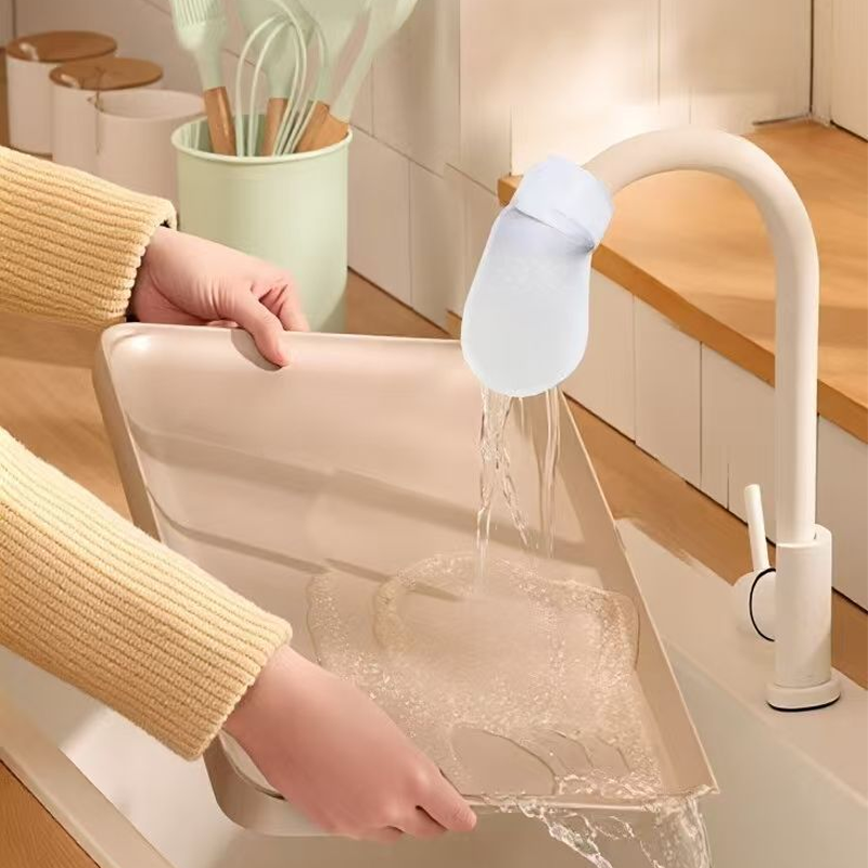 🚰 50% DE DESCONTO – Filtro Anti-Salpicos para Torneira de Cozinha | Remove sedimentos e ferrugem, 360°, fácil instalação & água mais limpa 💧
