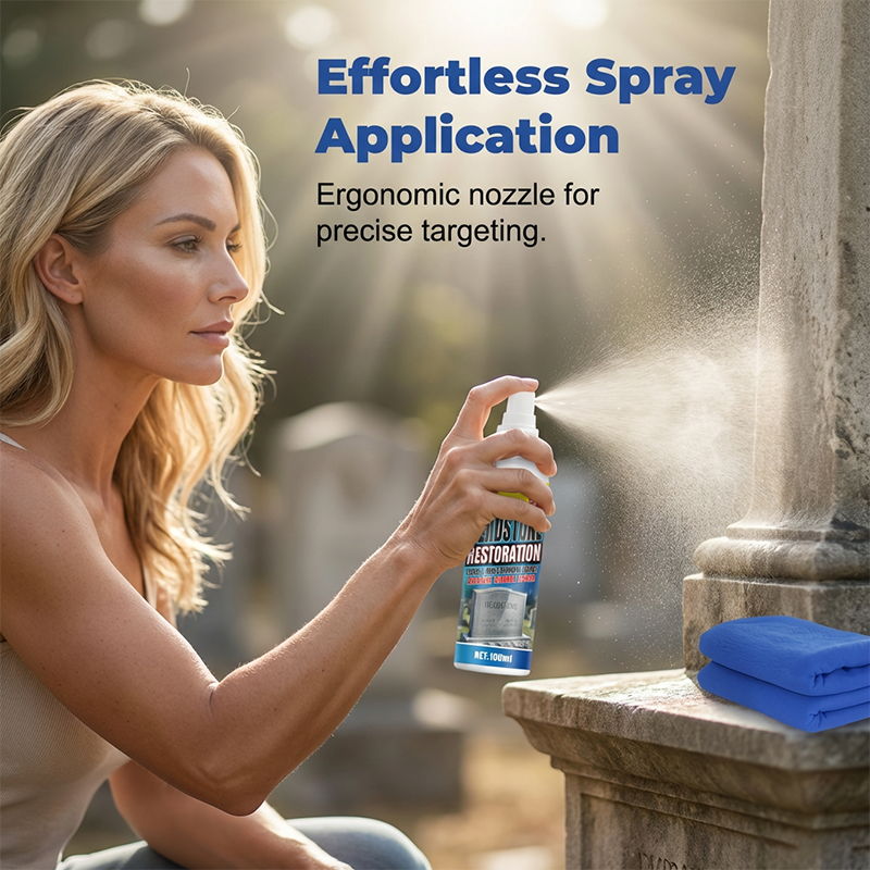 🕯️ 50% DE DESCONTO – Spray de limpeza para lápides e monumentos | Basta pulverizar, deixar agir e enxaguar