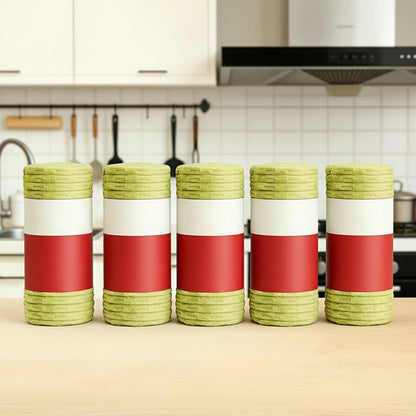 🧹 50% DE DESCONTO🔥 – Rolo de pano de limpeza reutilizável com rasgo | Multiusos, lavável & econômico – Perfeito para cozinha, banheiro e carro