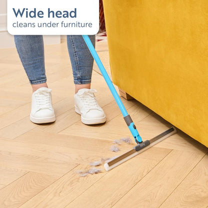 🔥🔥Minky Flexi Edge Sweeper: Multi-Surface Cleaning for Floors, Carpets & Windows
